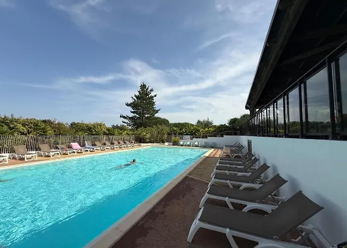 Camping Mobil-home Dans Ouvert à L'année Moutiers-les-Mauxfaits